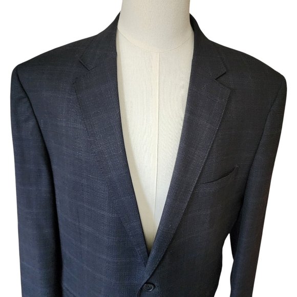 Kenneth Cole AWEARNESS 2-Piece Dark Gray Suit – Jacket 46 Long / Pants 40W - Picture 4 of 16